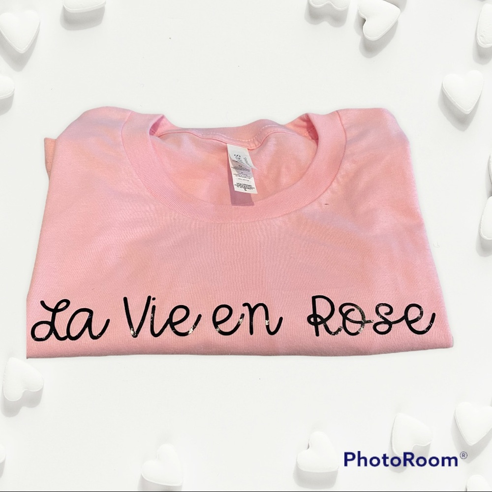 Tee la vie en rose